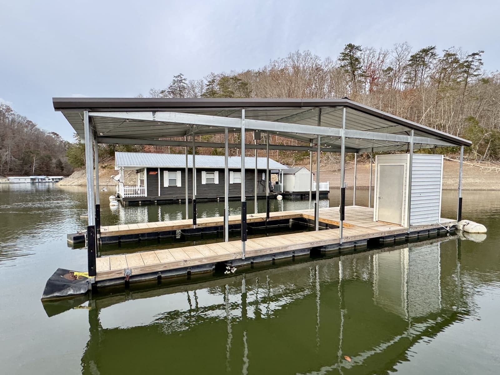 2022 Custom Premier Docks 16 x 40 Solar Powered Dock - Photo 24