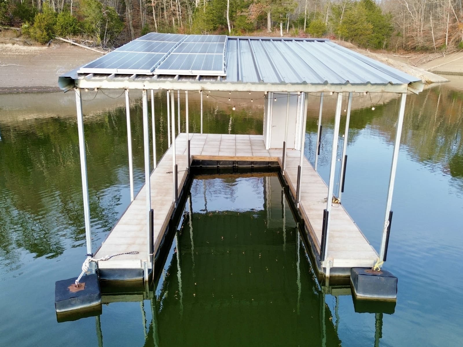 2022 Custom Premier Docks 16 x 40 Solar Powered Dock - Photo 21
