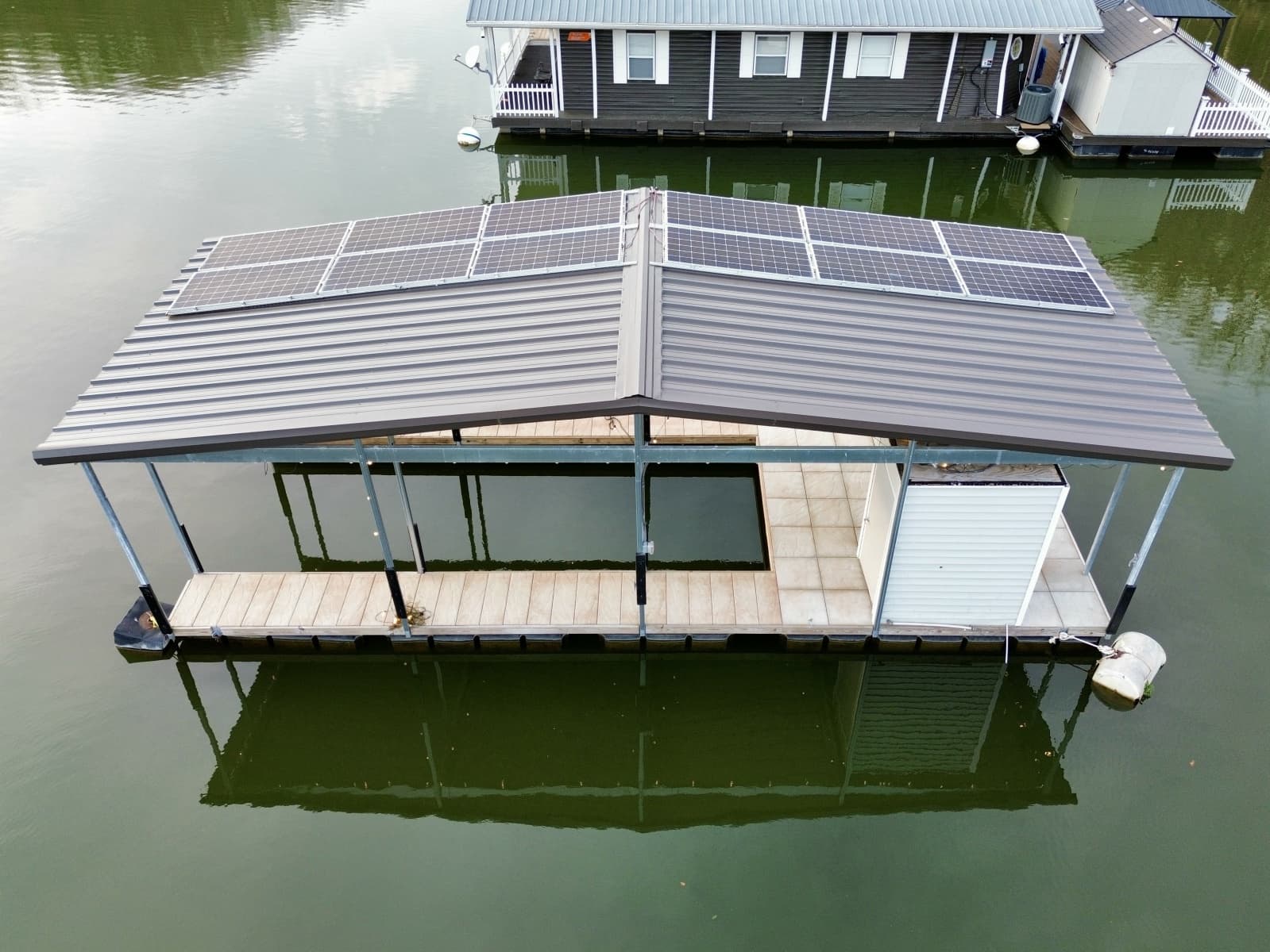 2022 Custom Premier Docks 16 x 40 Solar Powered Dock - Photo 1