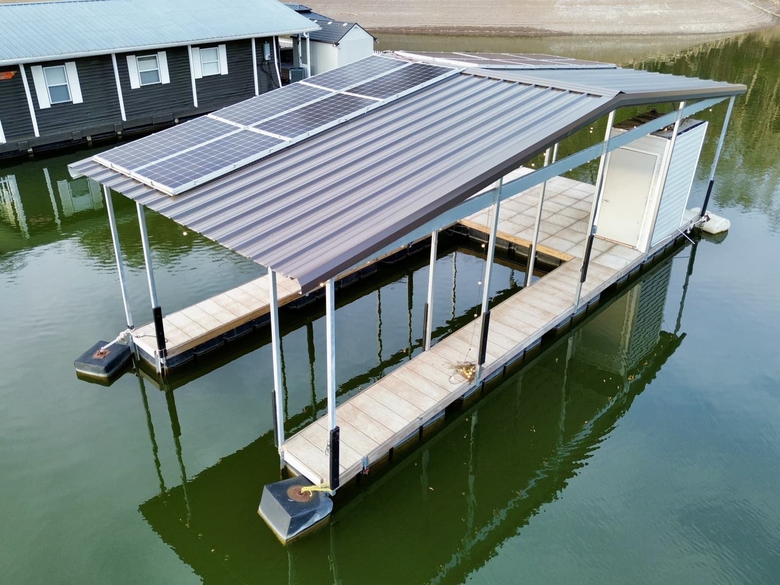 2022 Custom Premier Docks 16 x 40 Solar Powered Dock - Photo 8