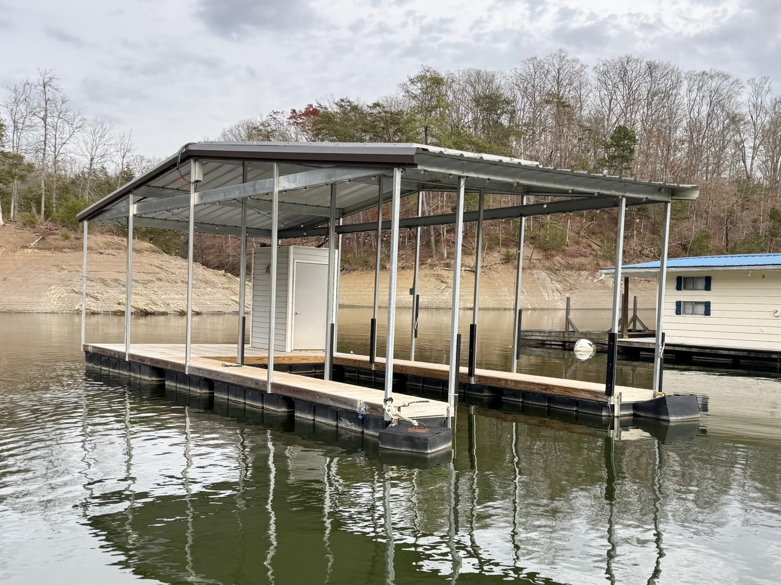2022 Custom Premier Docks 16 x 40 Solar Powered Dock - Photo 29