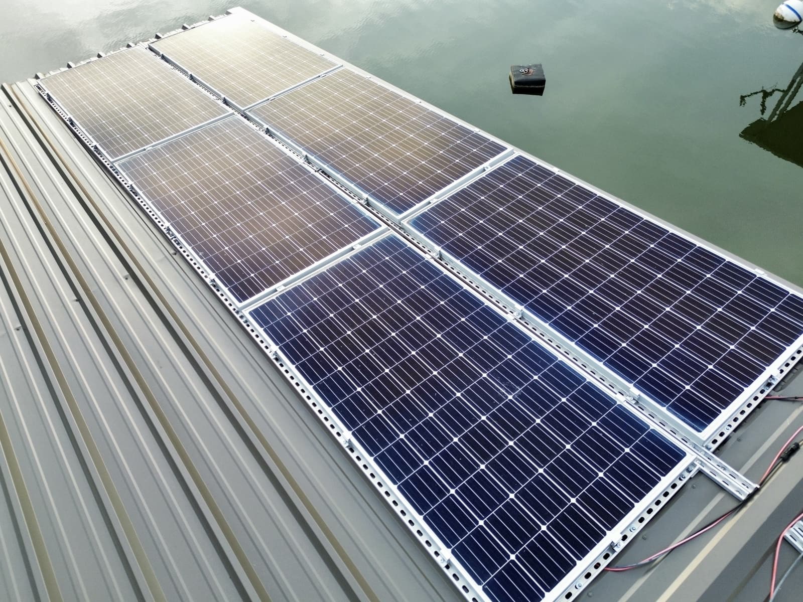 2022 Custom Premier Docks 16 x 40 Solar Powered Dock - Photo 14