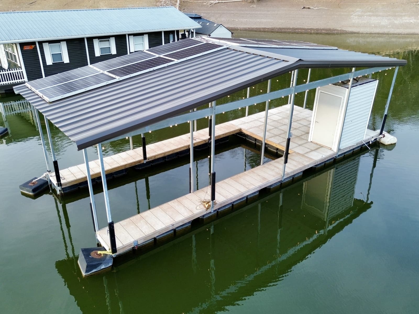 2022 Custom Premier Docks 16 x 40 Solar Powered Dock - Photo 19