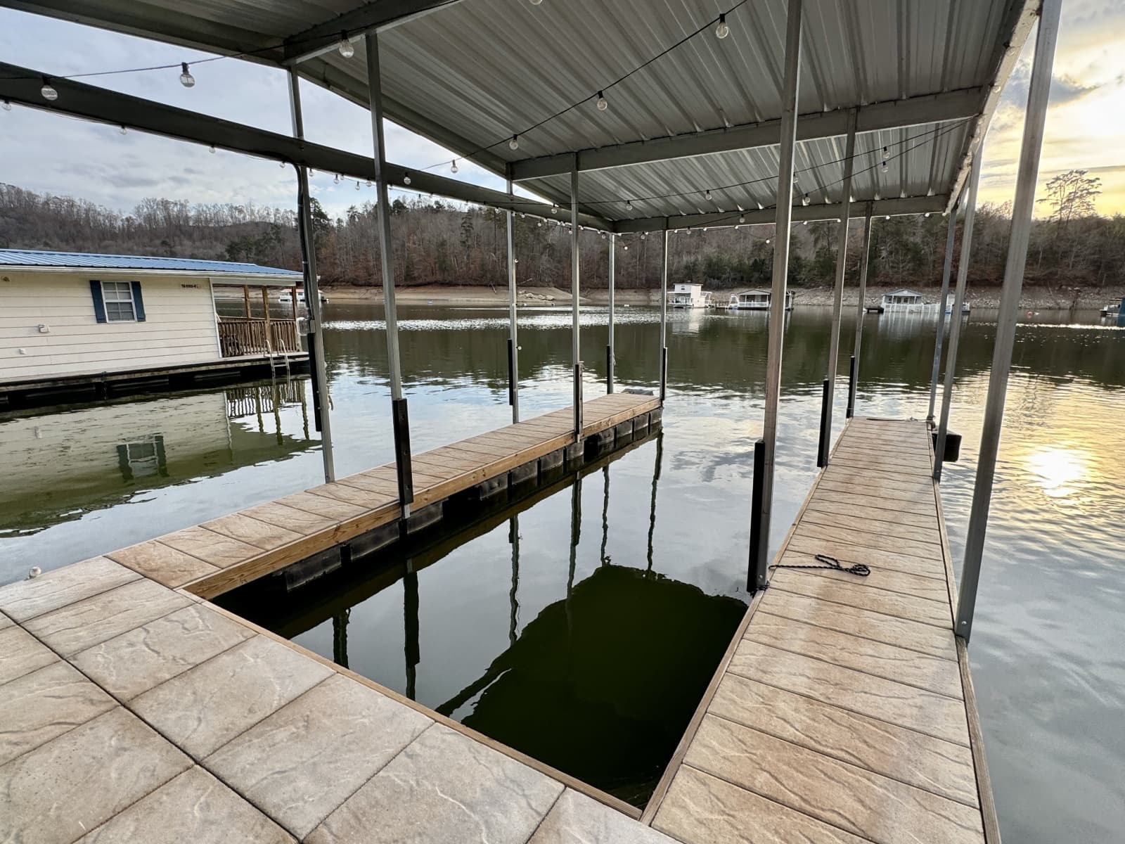 2022 Custom Premier Docks 16 x 40 Solar Powered Dock - Photo 56