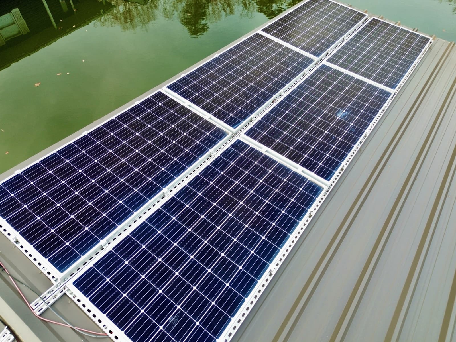 2022 Custom Premier Docks 16 x 40 Solar Powered Dock - Photo 15