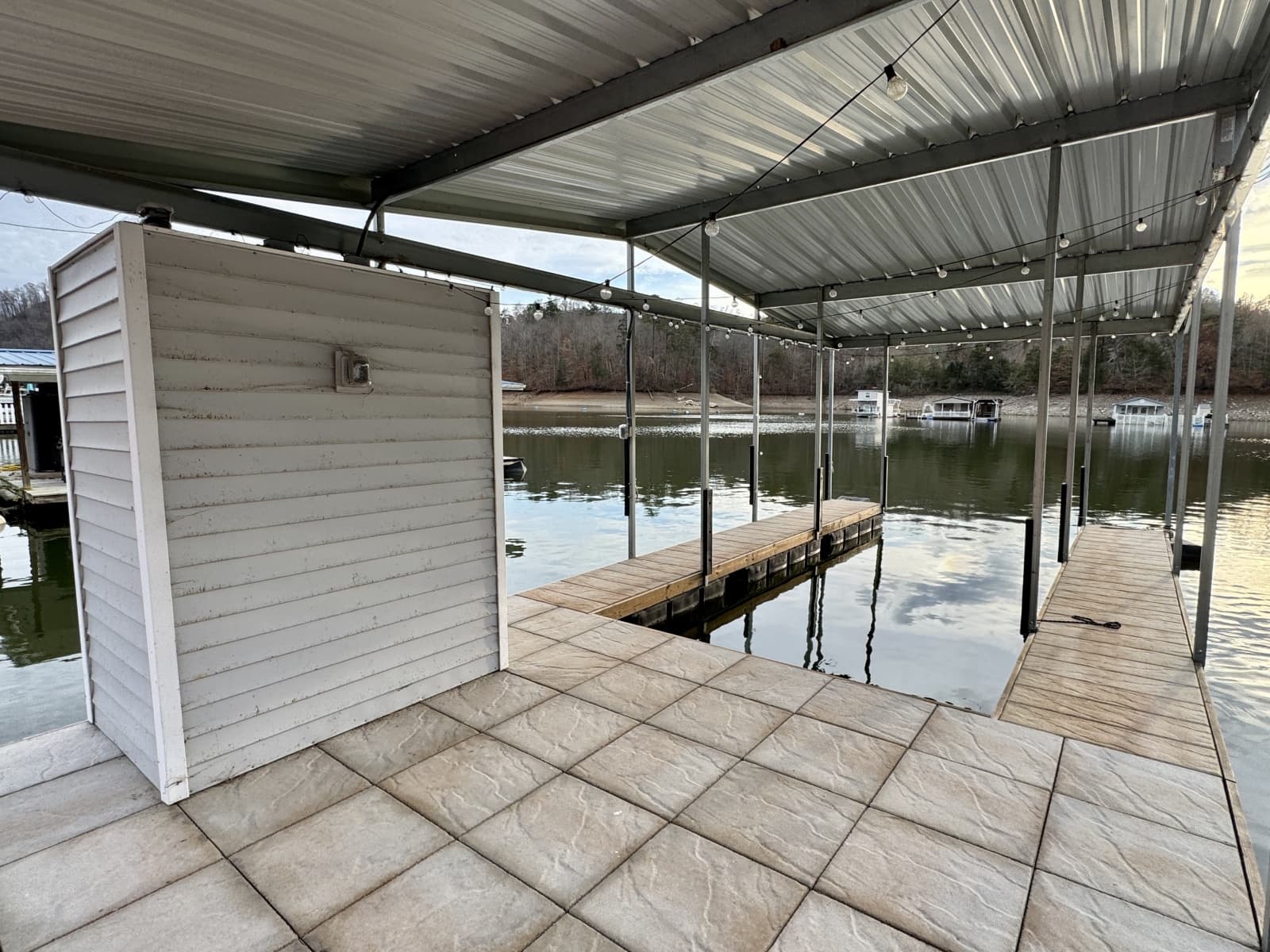 2022 Custom Premier Docks 16 x 40 Solar Powered Dock - Photo 55