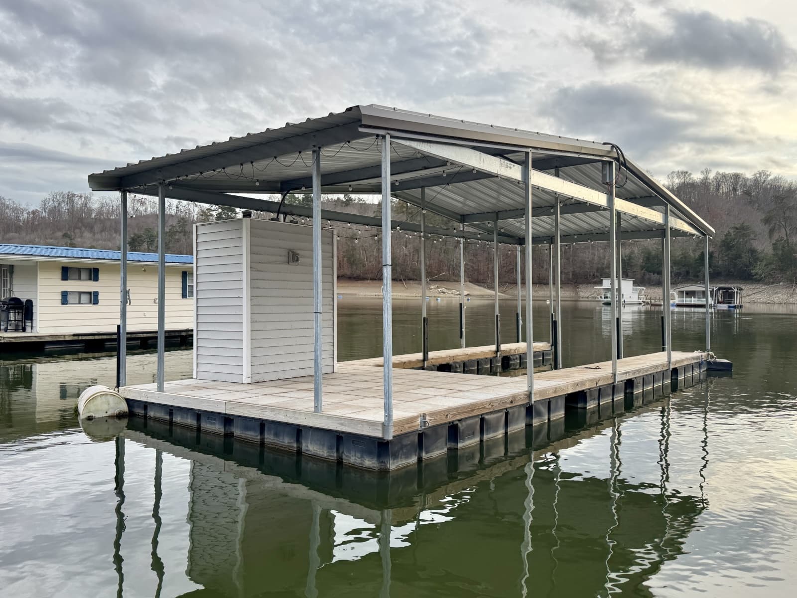 2022 Custom Premier Docks 16 x 40 Solar Powered Dock - Photo 26