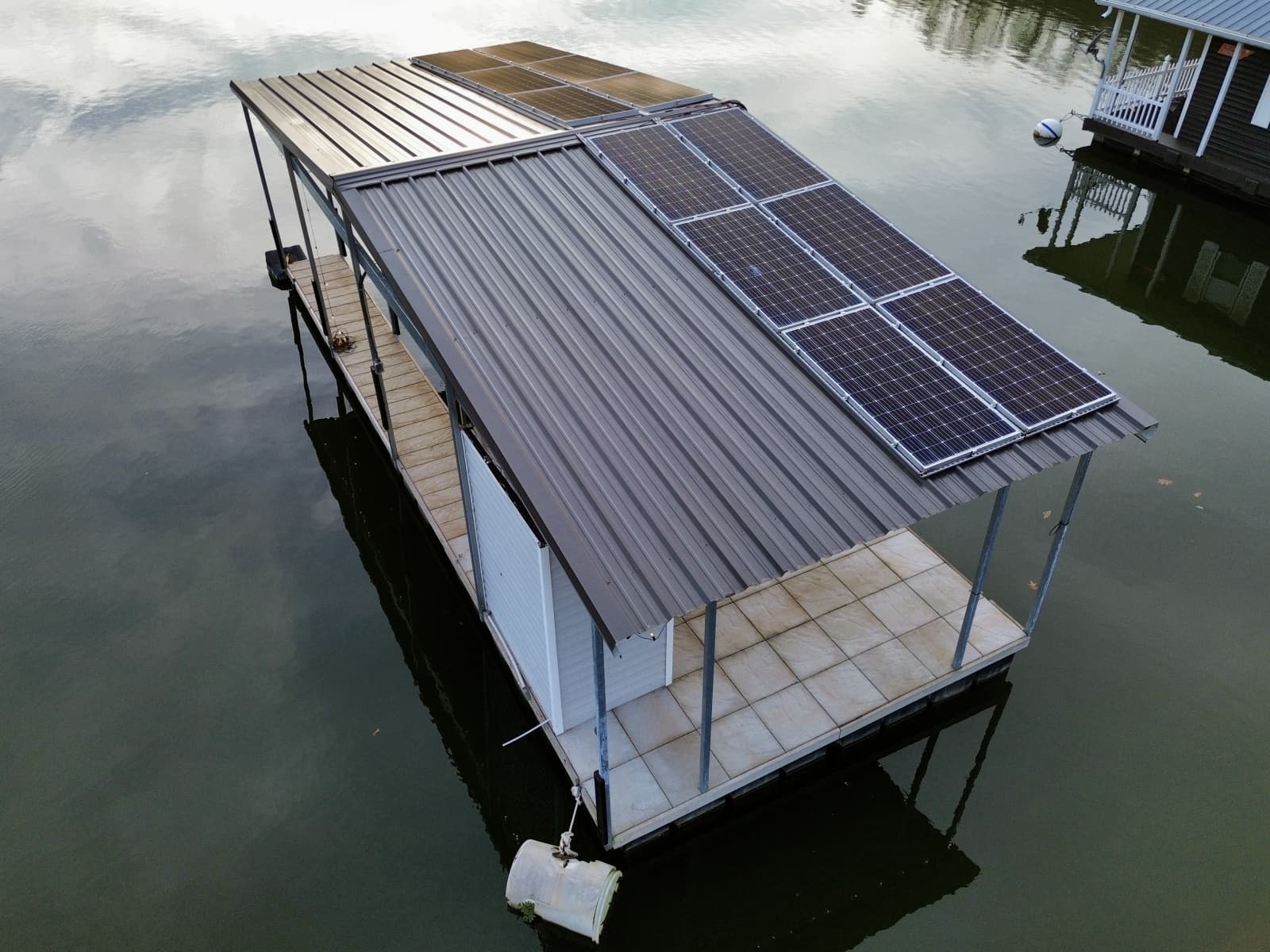 2022 Custom Premier Docks 16 x 40 Solar Powered Dock - Photo 16