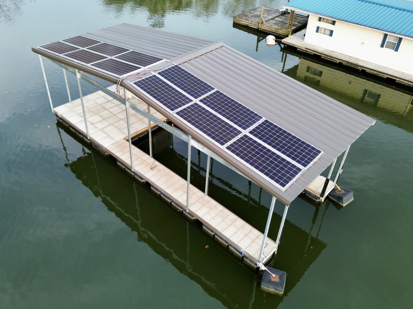 2022 Custom Premier Docks 16 x 40 Solar Powered Dock - Photo 5