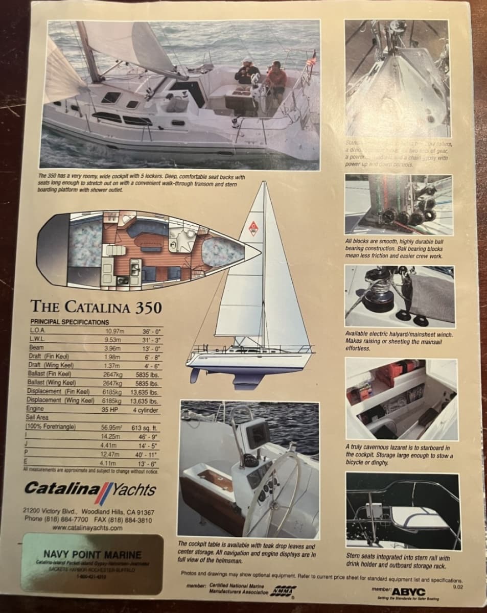 2004 Catalina Catalina 350 - Photo 5