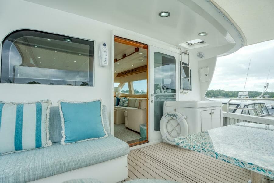 2007 Hatteras 80 Enclosed Bridge - Photo 60