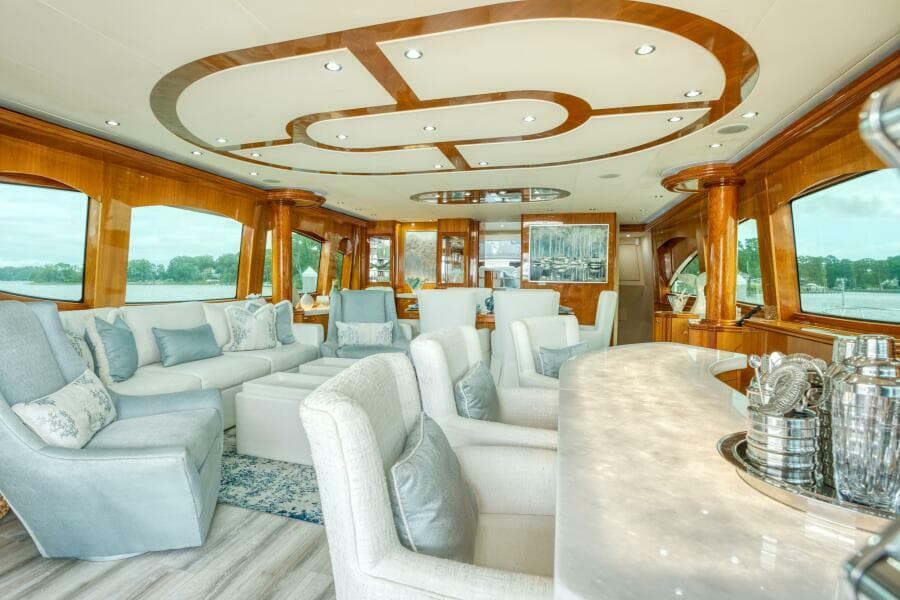 2007 Hatteras 80 Enclosed Bridge - Photo 14