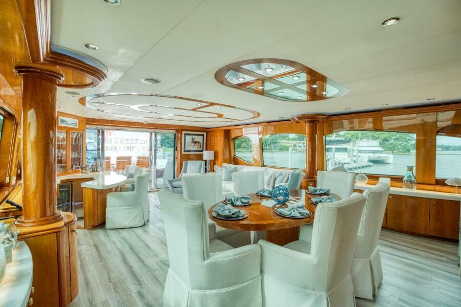 2007 Hatteras 80 Enclosed Bridge - Photo 7