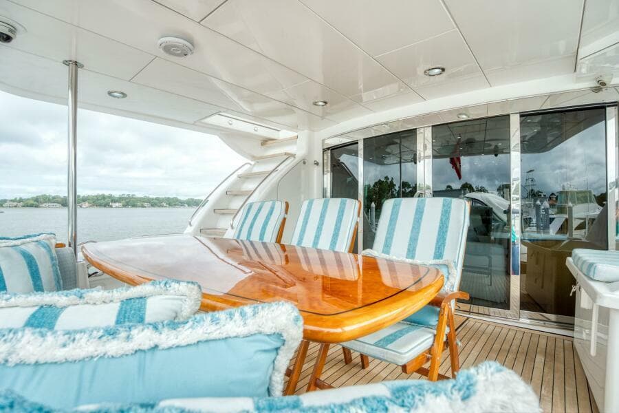 2007 Hatteras 80 Enclosed Bridge - Photo 4