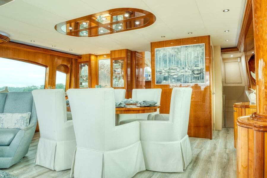 2007 Hatteras 80 Enclosed Bridge - Photo 13