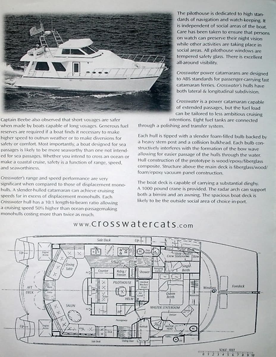 2001 Custom Crosswater Passagemaker 49 - Photo 6
