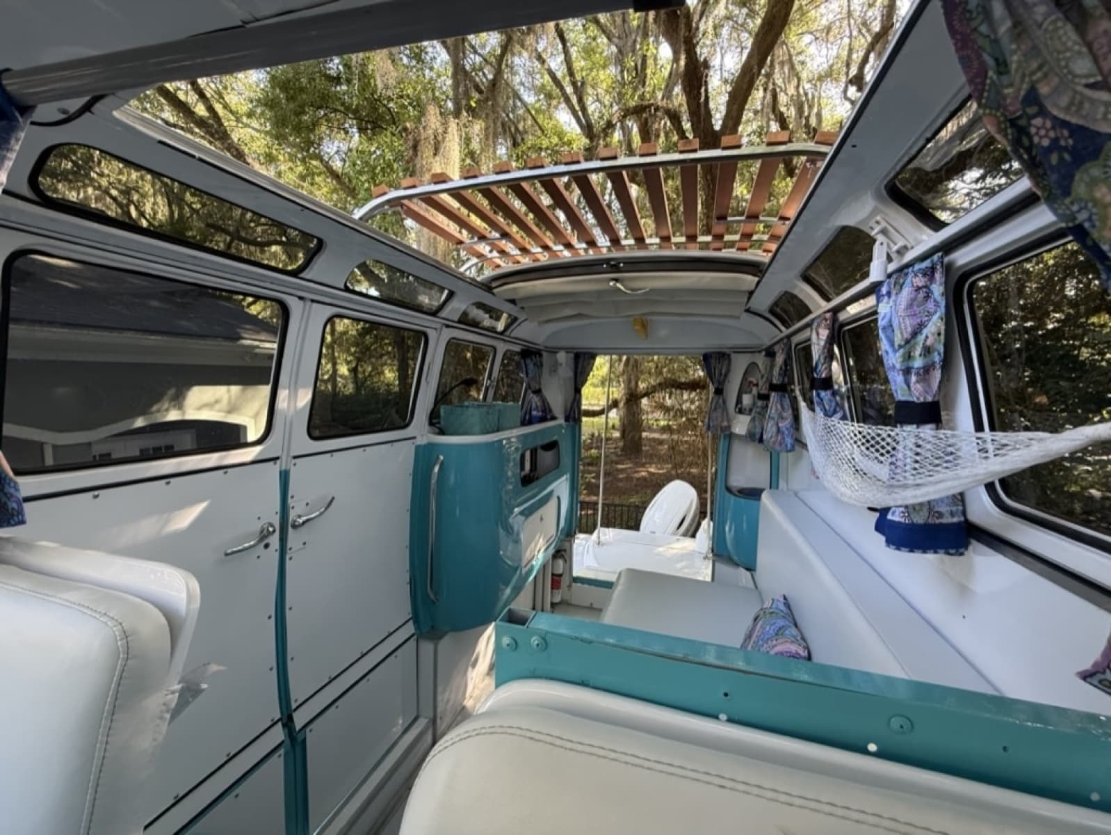 2024 Custom Whitacre Yacht Design VW Bus Tritoon - Photo 2