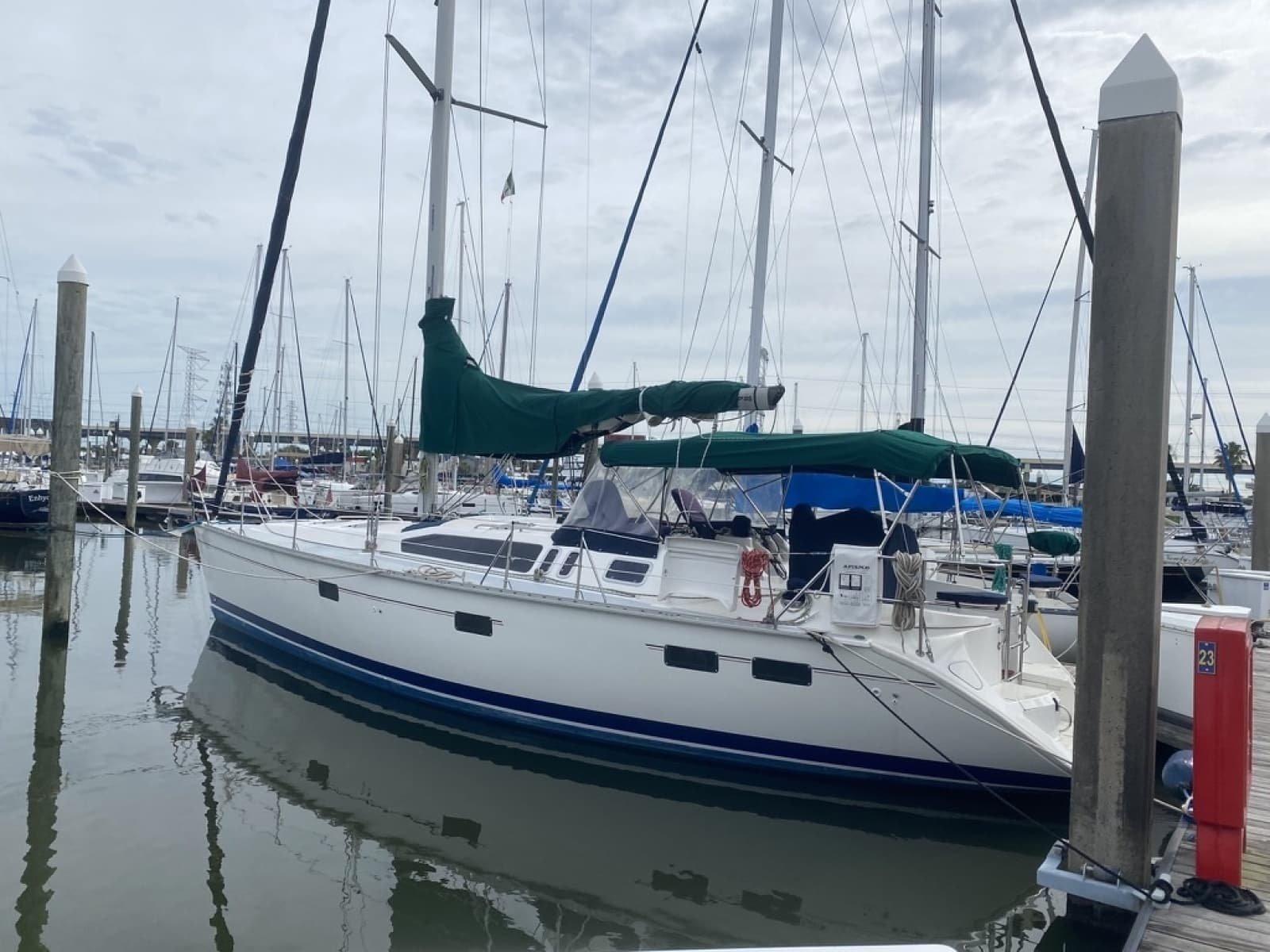 1996 Hunter Legend 40.5 - Photo 33