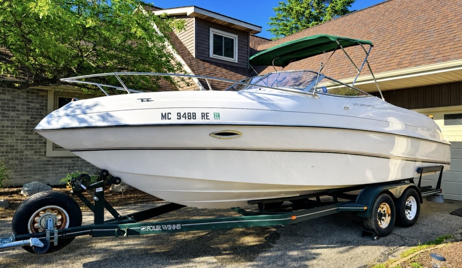 1996 Four Winns 245 SunDowner - Photo 5