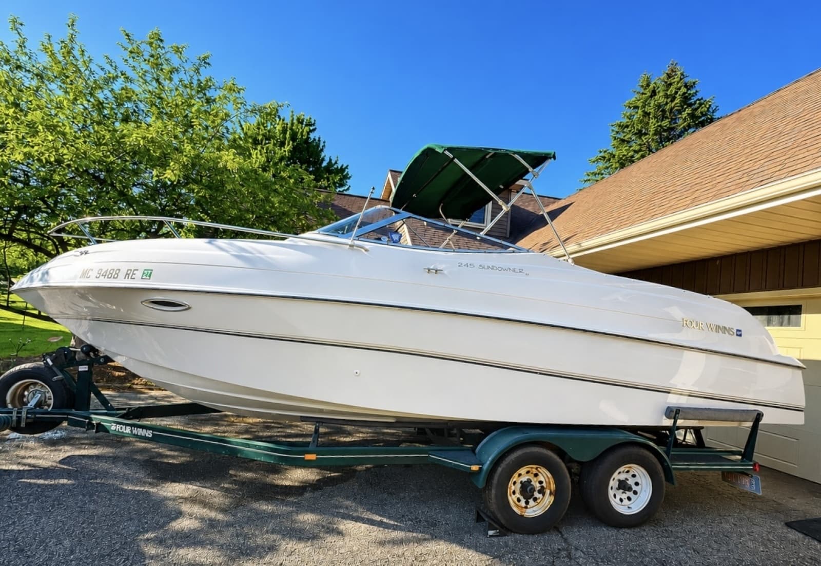 1996 Four Winns 245 SunDowner - Photo 3