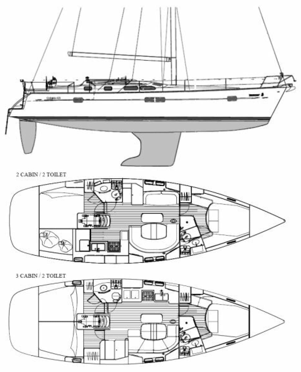 2004 Beneteau 423 - Photo 4