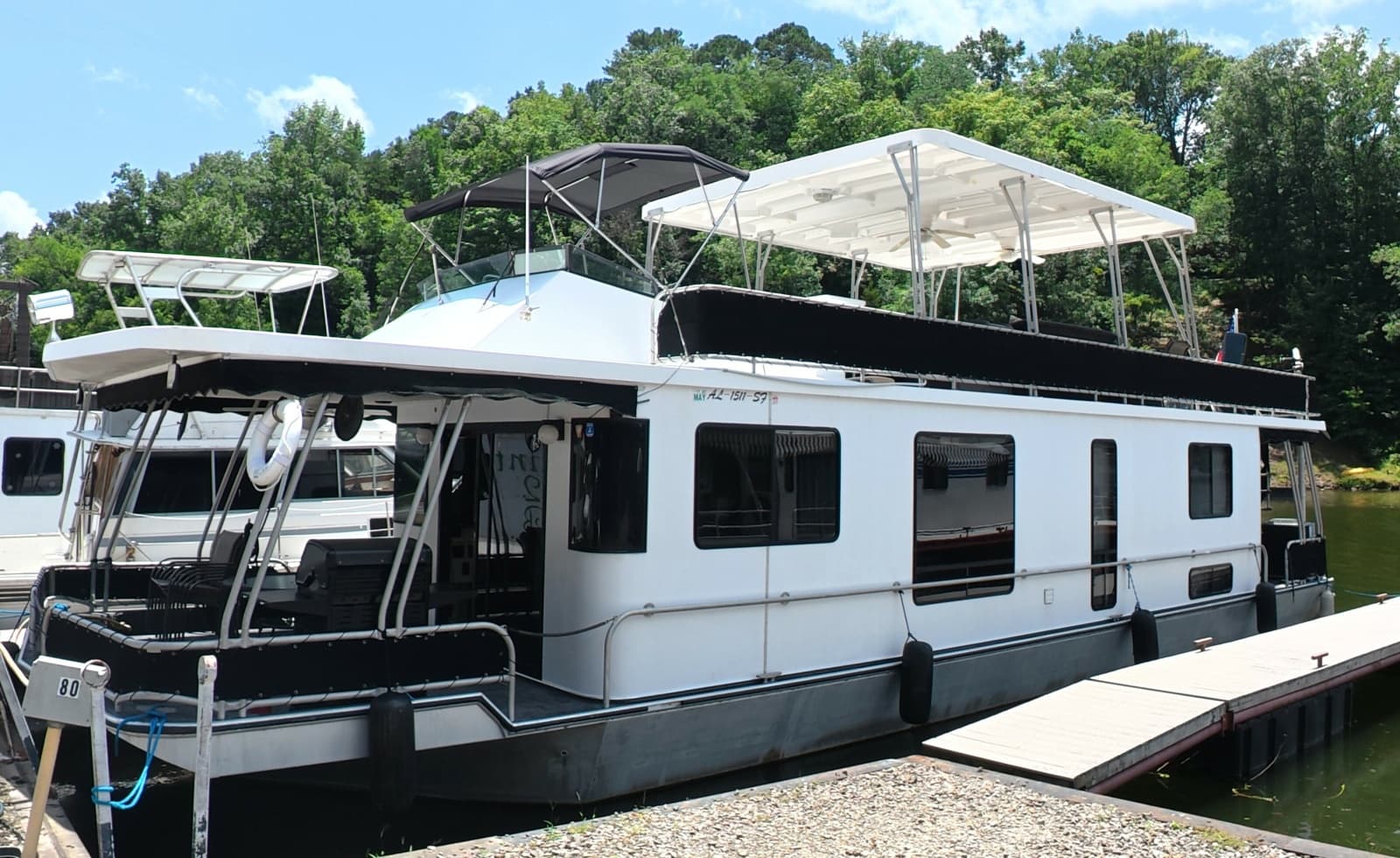 1996 Lakeview 14x56 houseboat - Photo 3