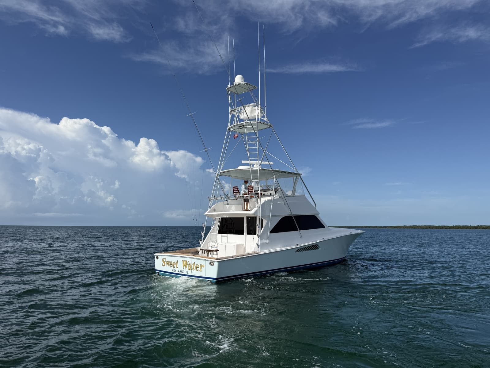 2000 Viking 55 Convertible - Photo 4