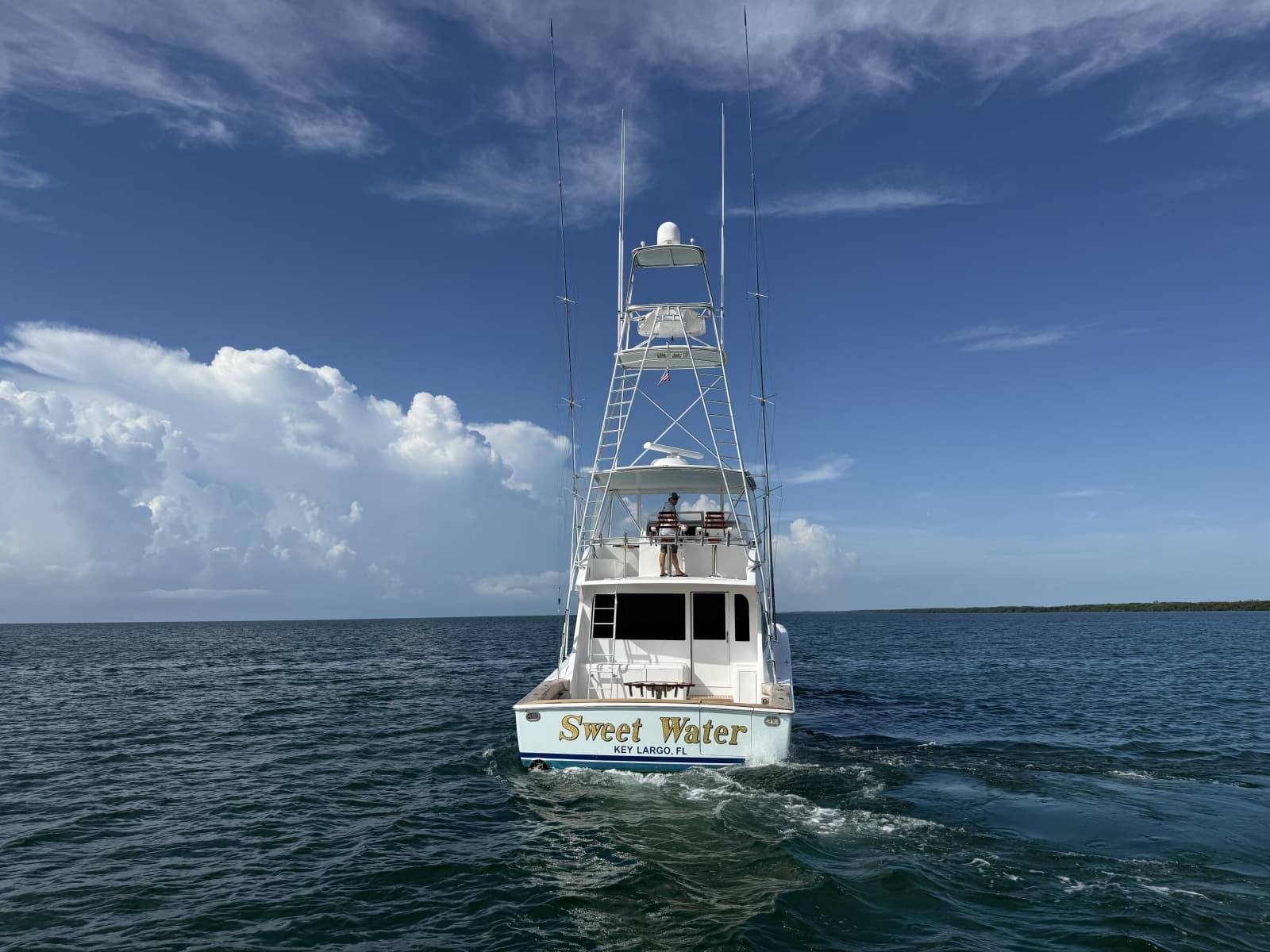 2000 Viking 55 Convertible - Photo 3