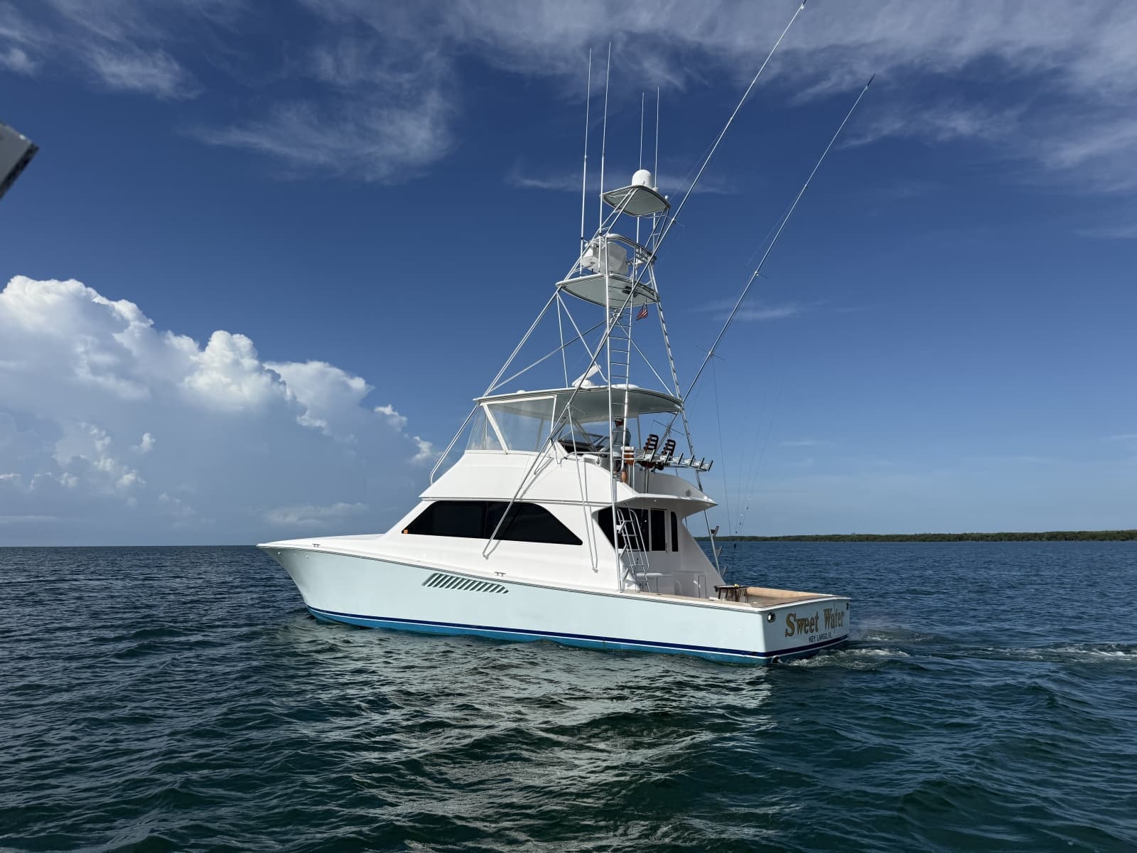 2000 Viking 55 Convertible - Photo 2