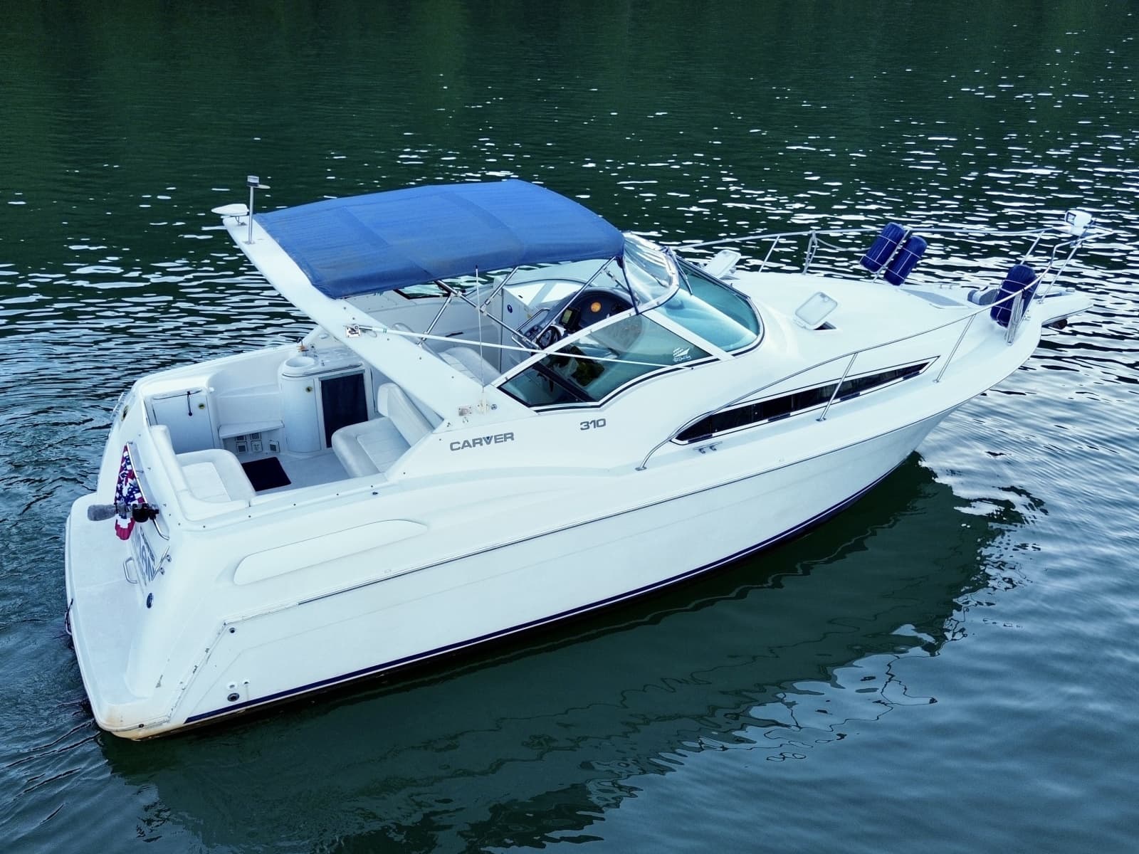 1996 Carver 310 Mid Cabin Express - Photo 210