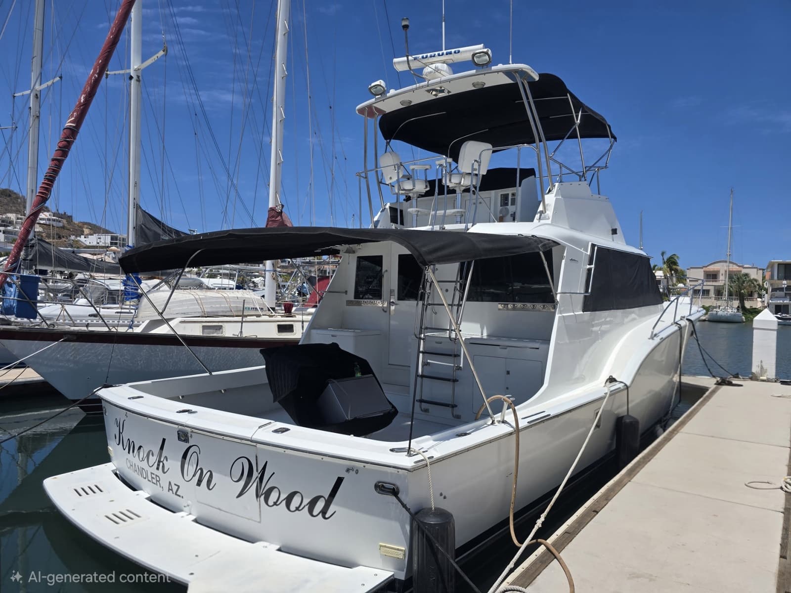 1978 Hatteras 53 Convertible - Photo 3