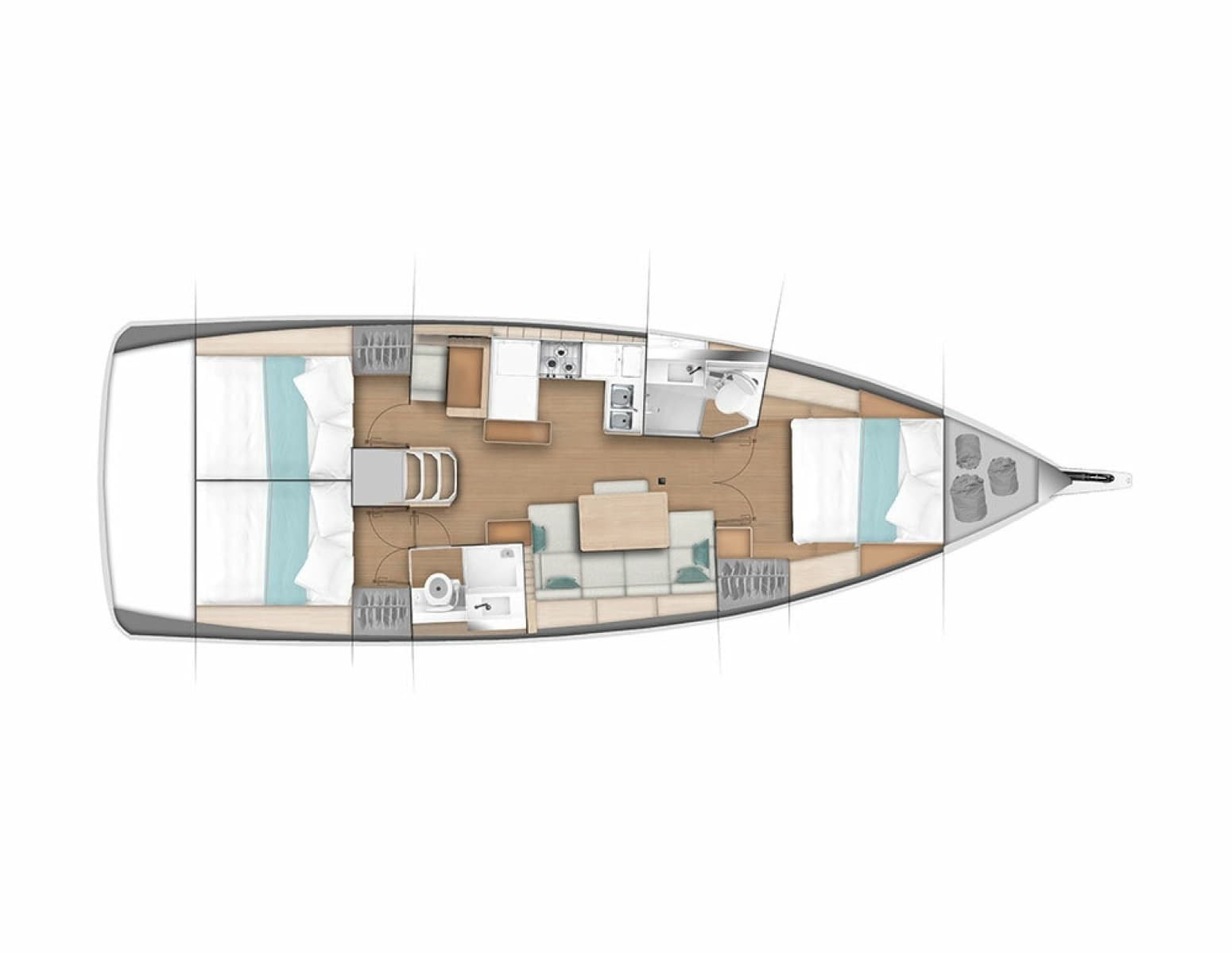 2019 Jeanneau Sun Odyssey 440 - Photo 2