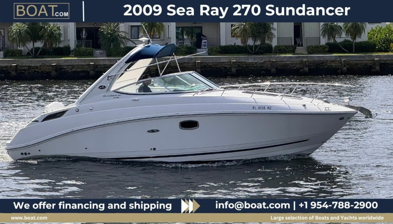 2009 Sea Ray 270 Sundancer - Photo 1