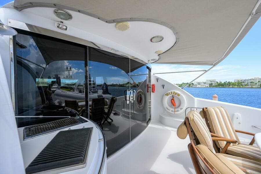 2007 Lazzara Yachts 80 Enclosed - Photo 45
