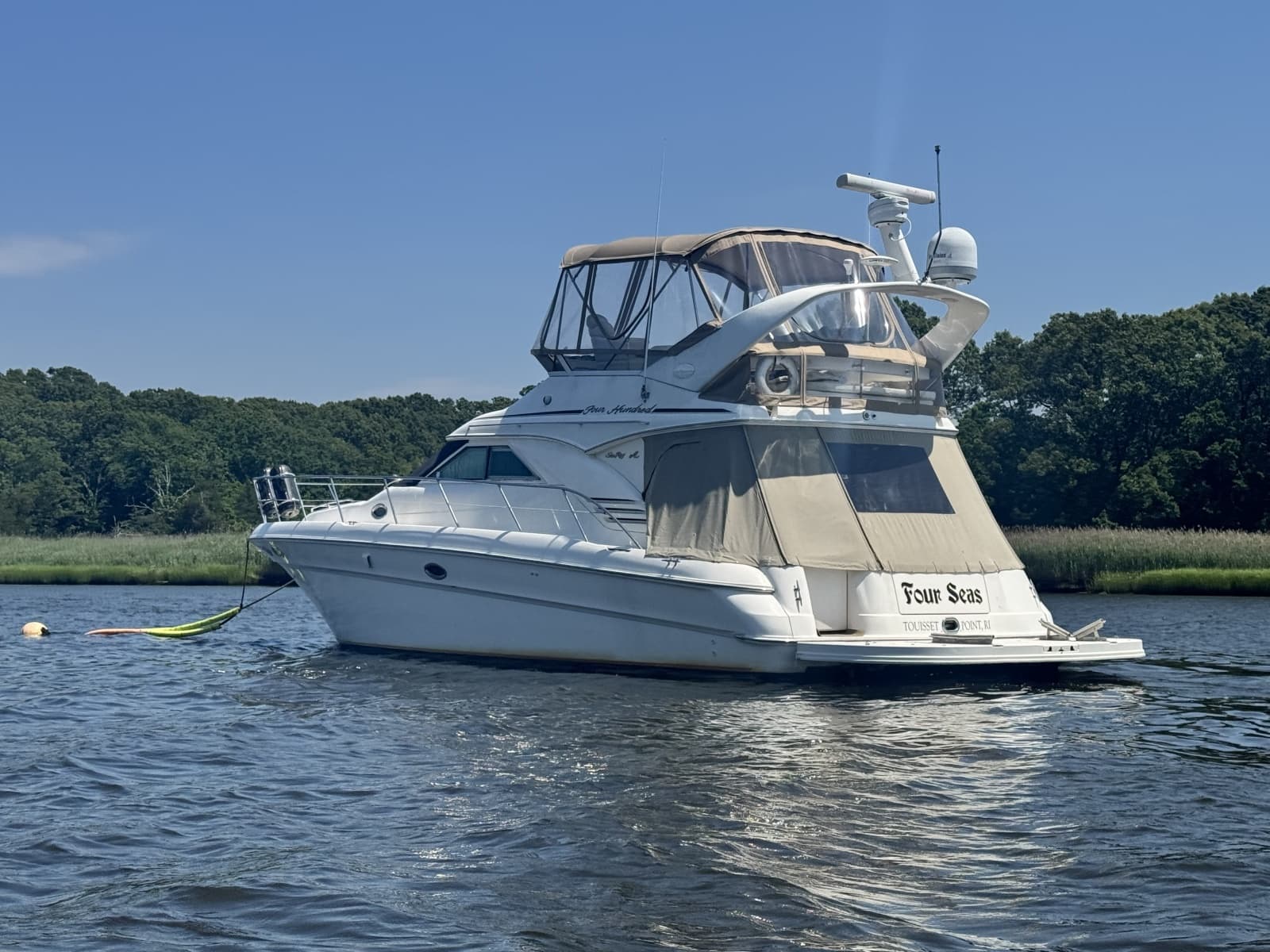 2001 Sea Ray 400 Sedan Bridge - Photo 3