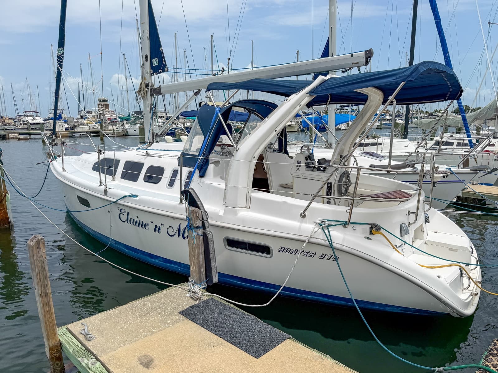1999 Hunter 310 - Photo 35