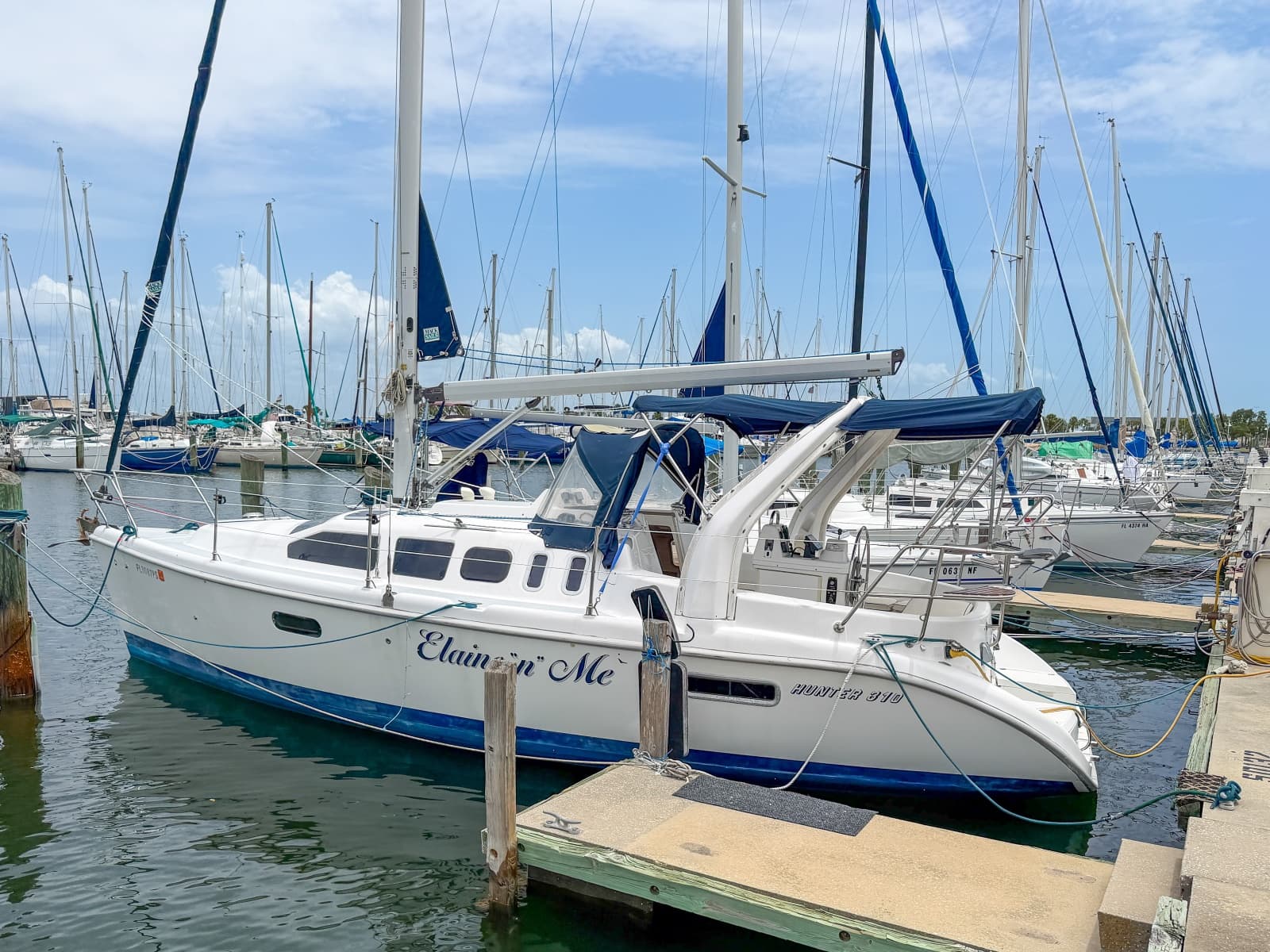 1999 Hunter 310 - Photo 33