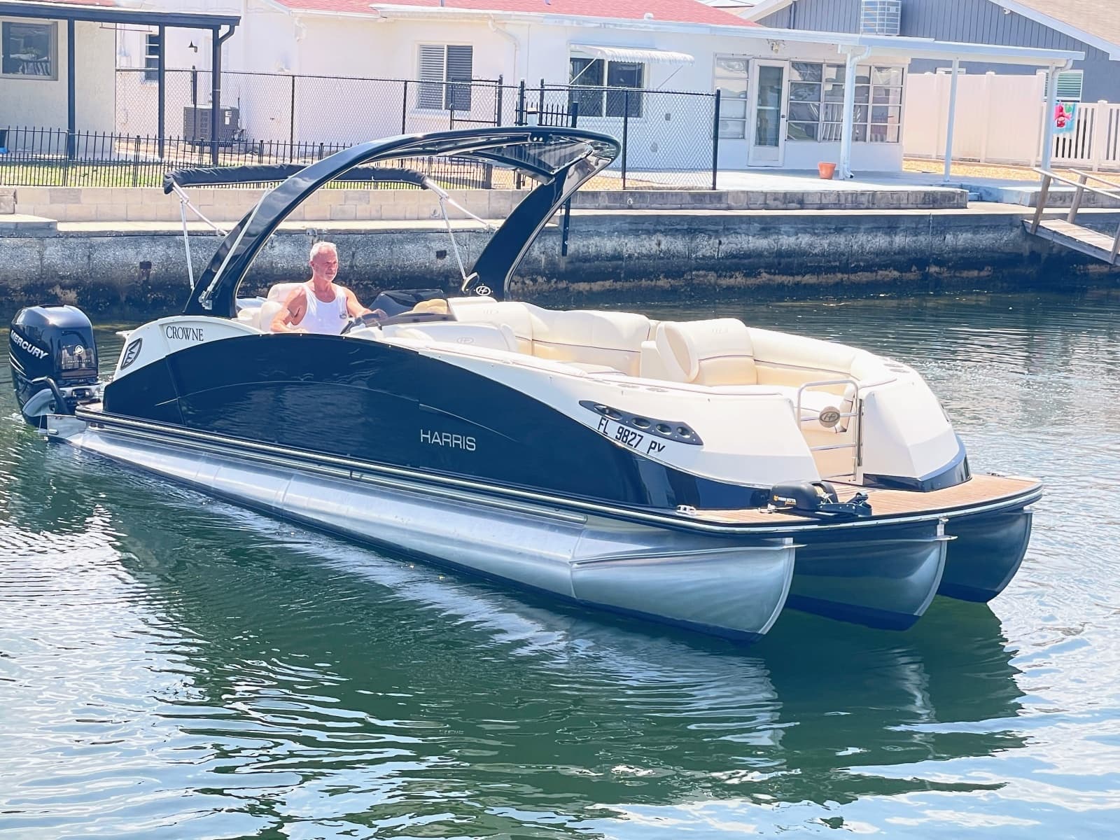 2015 Harris FloteBote Crown DL 250 - Photo 25