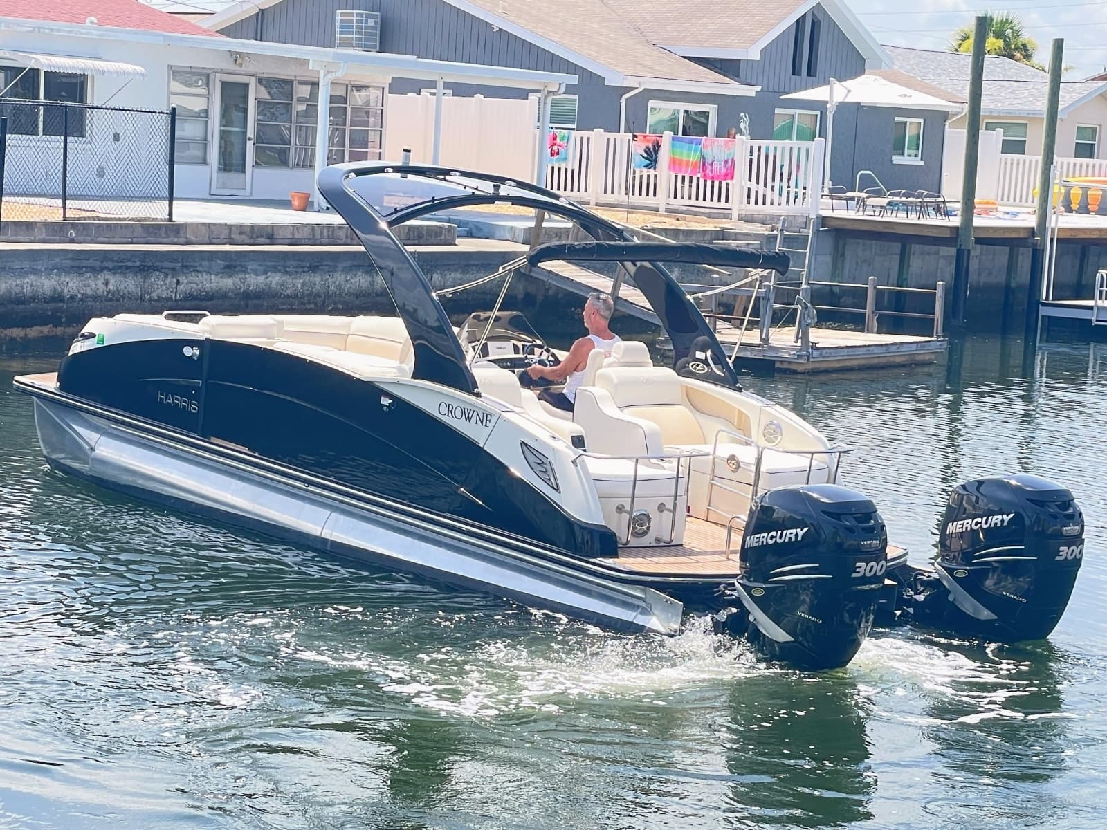 2015 Harris FloteBote Crown DL 250 - Photo 5