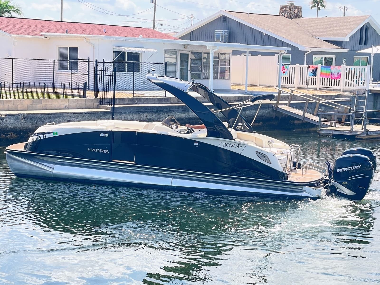 2015 Harris FloteBote Crown DL 250 - Photo 4