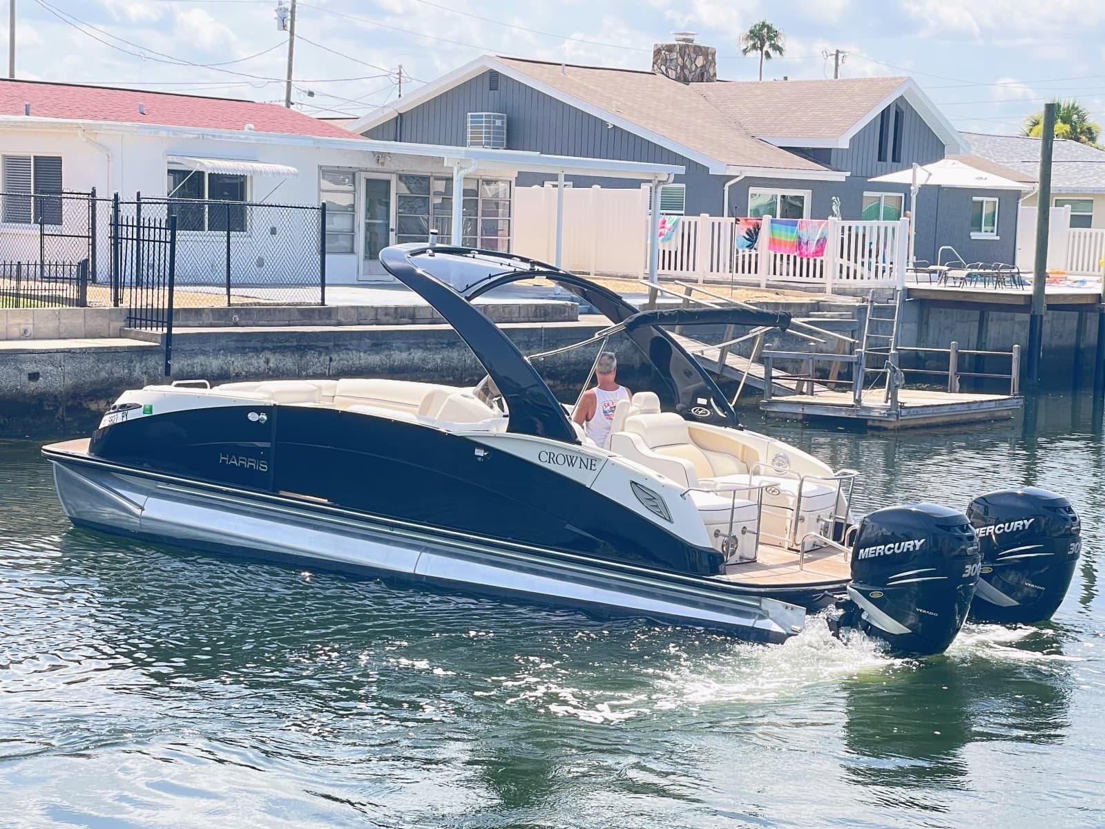2015 Harris FloteBote Crown DL 250 - Photo 20
