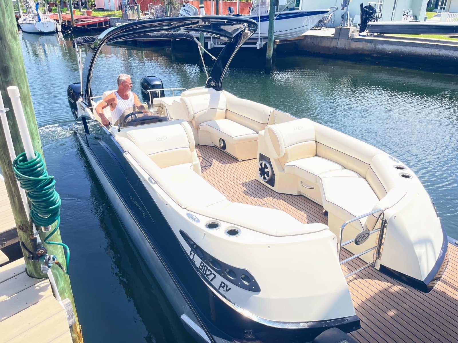 2015 Harris FloteBote Crown DL 250 - Photo 14