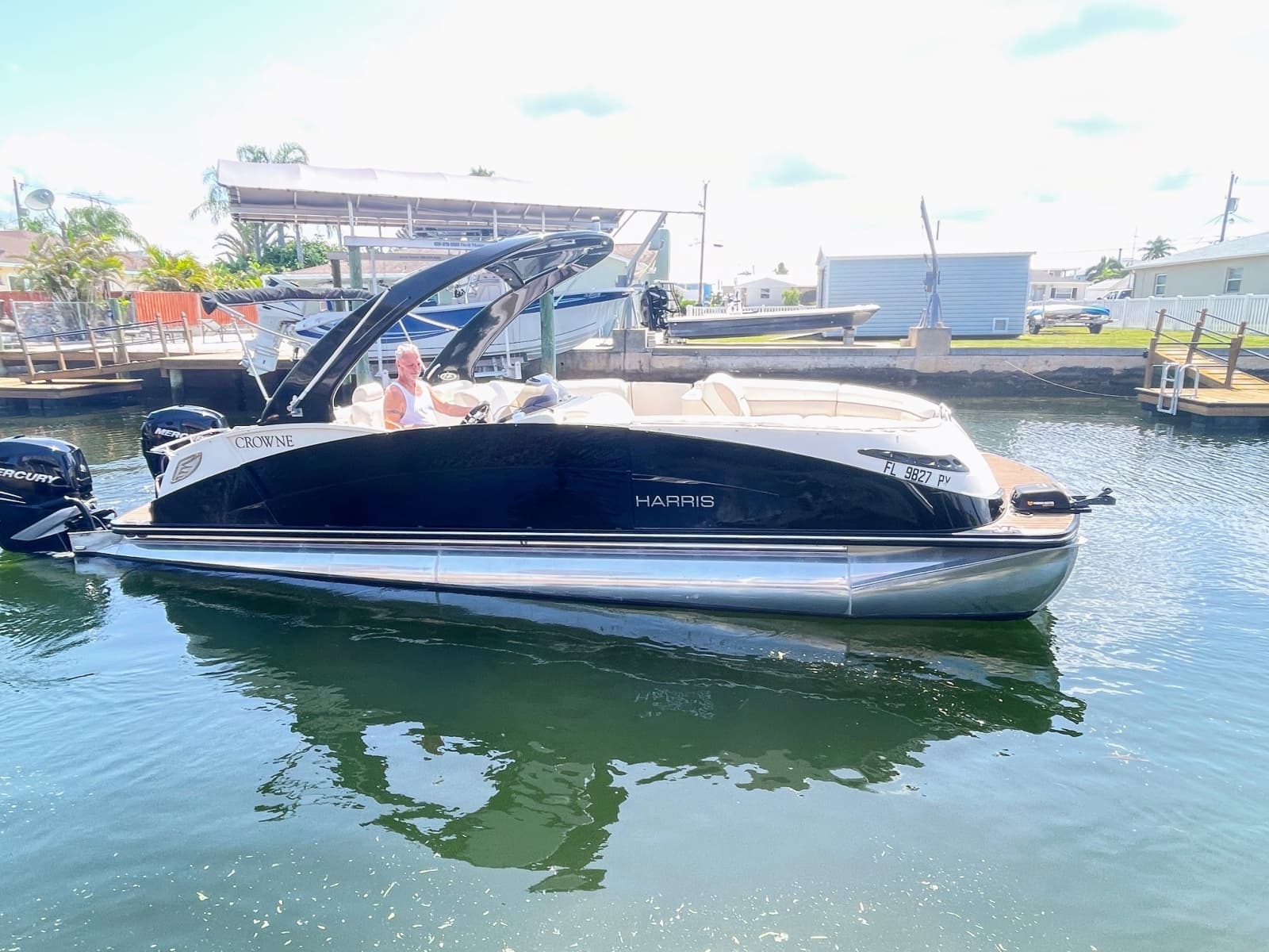 2015 Harris FloteBote Crown DL 250 - Photo 3
