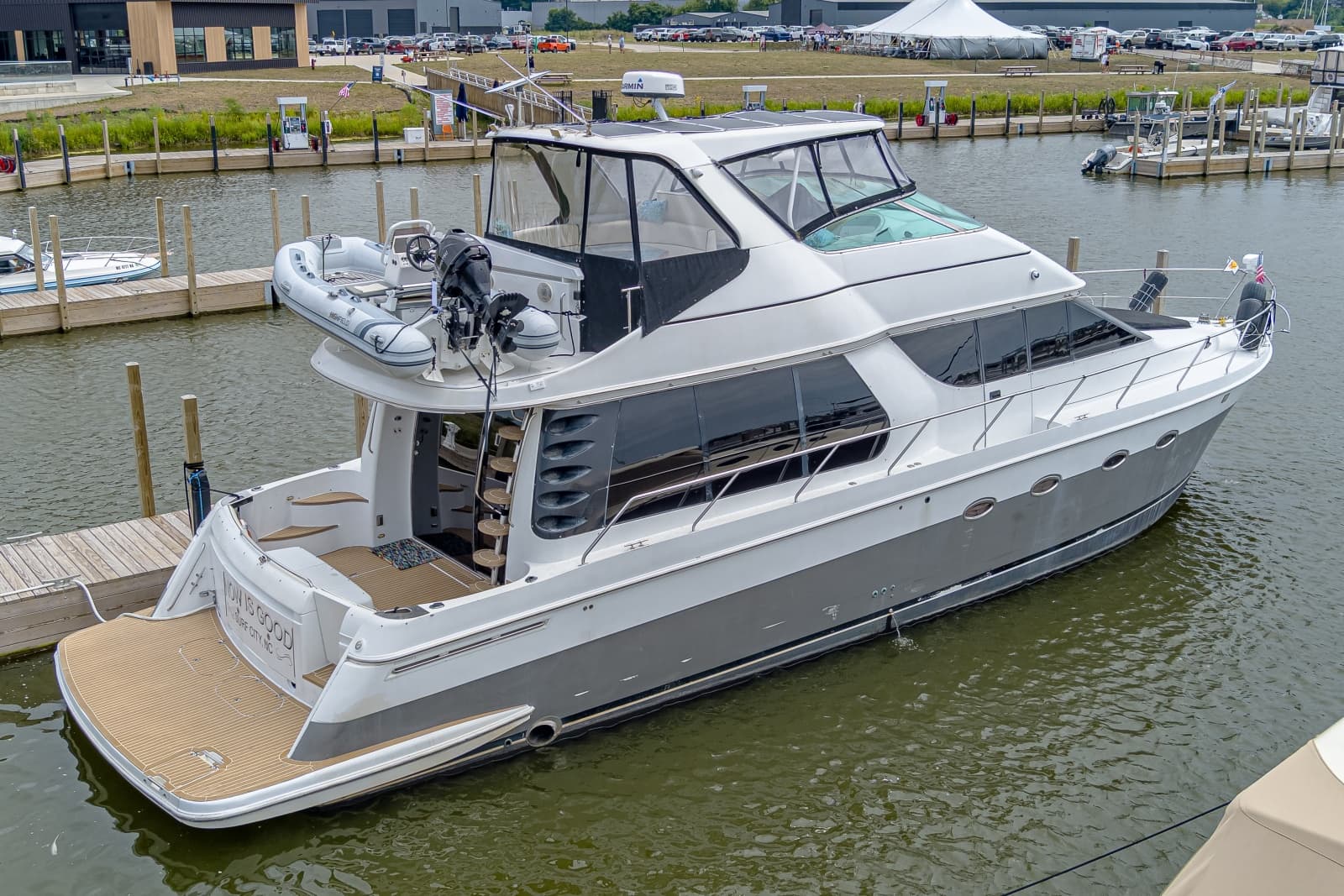 2002 Carver 530 Voyager Sky Lounge - Photo 4