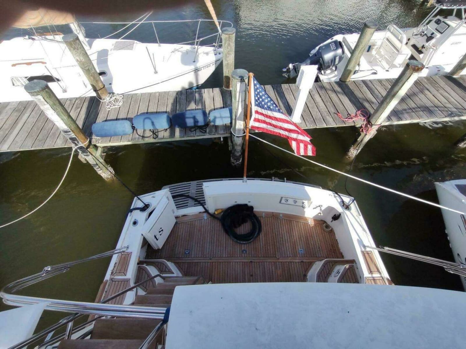1996 Grand Banks Eastbay 40 Flybridge - Photo 14