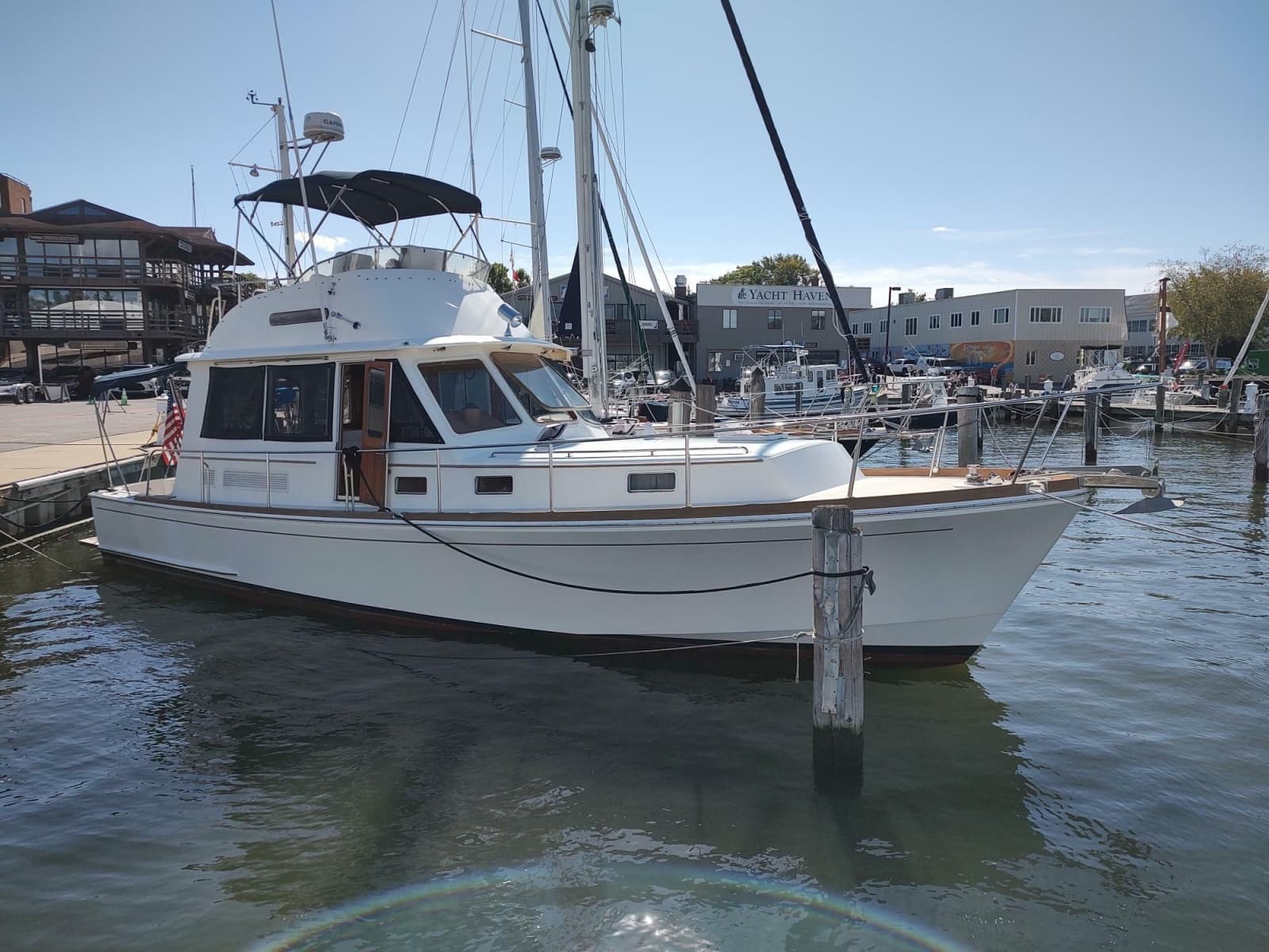 1996 Grand Banks Eastbay 40 Flybridge - Photo 3