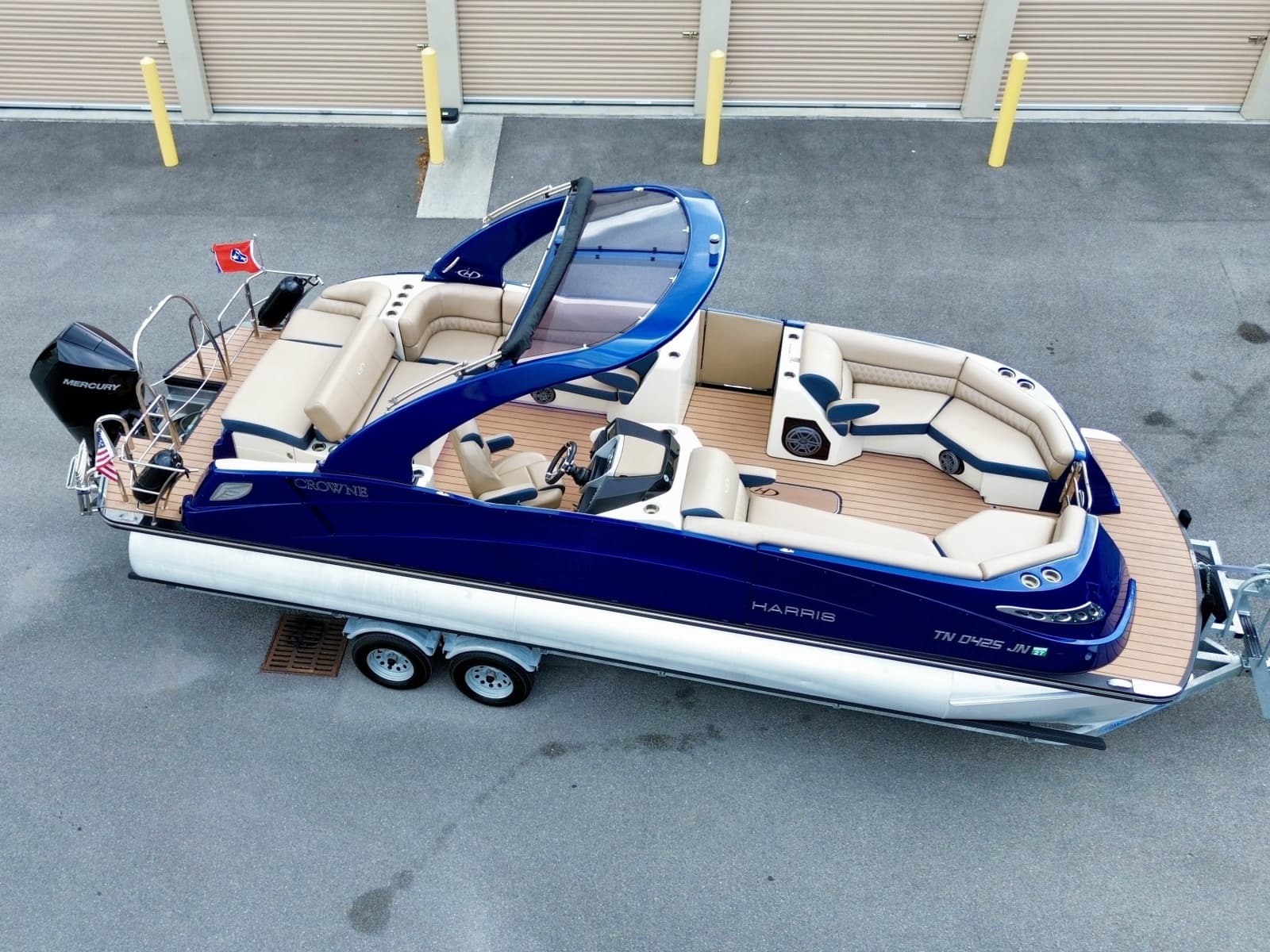 2019 Harris Crowne 250 SL Tritoon - Photo 9
