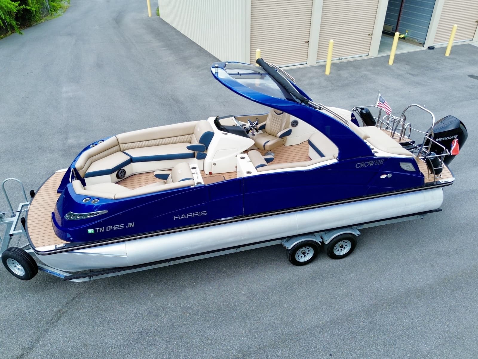 2019 Harris Crowne 250 SL Tritoon - Photo 2