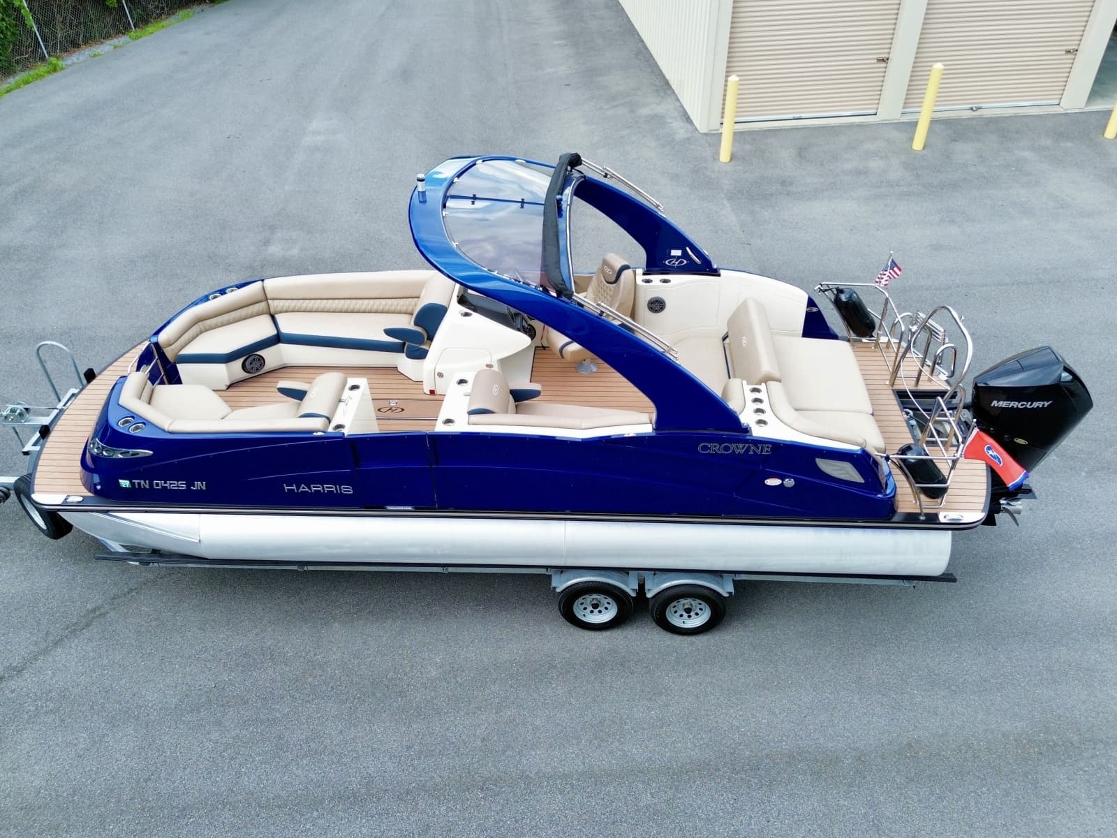 2019 Harris Crowne 250 SL Tritoon - Photo 3