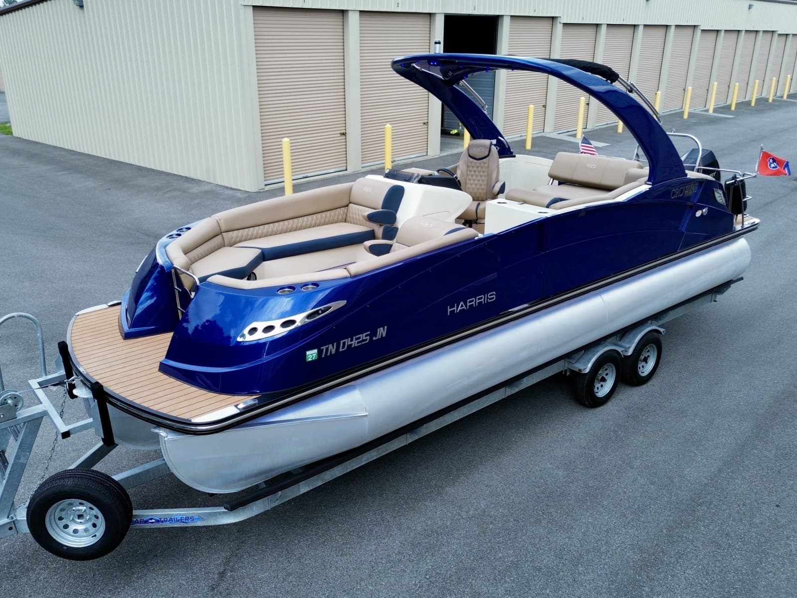 2019 Harris Crowne 250 SL Tritoon - Photo 1